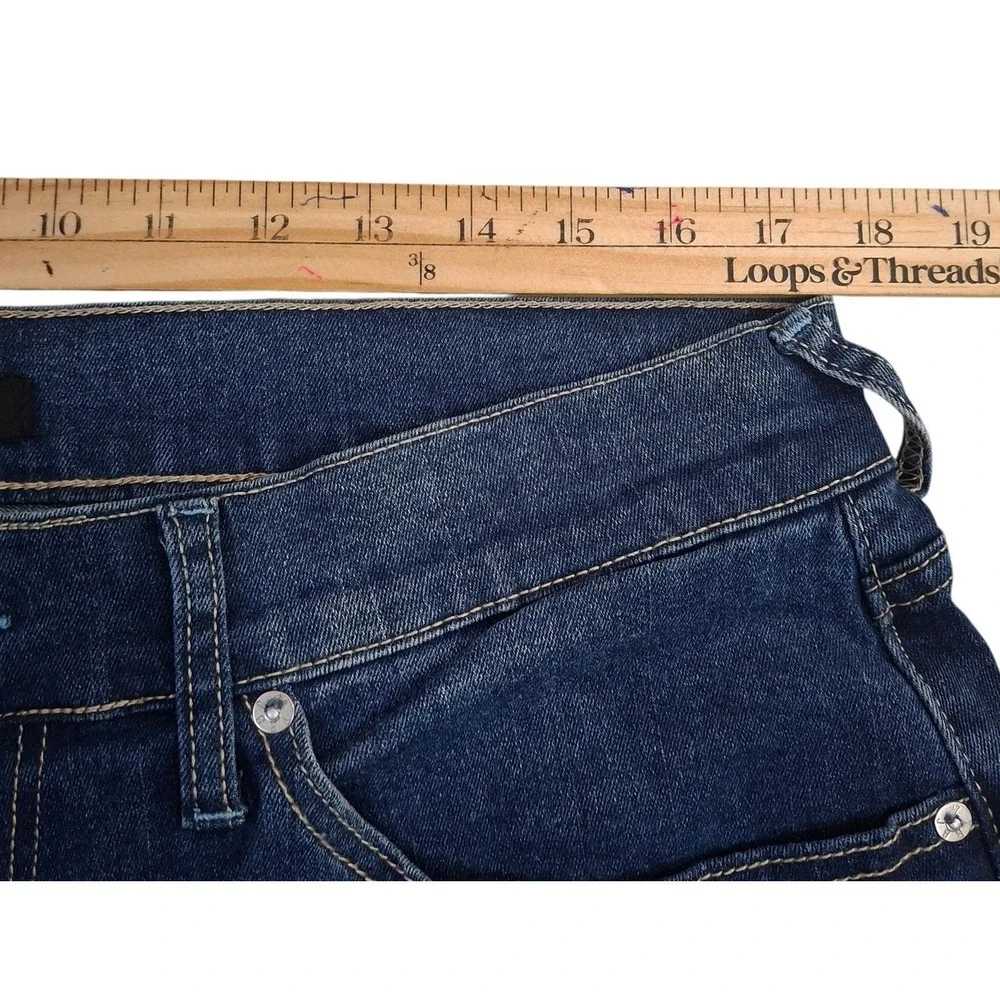 True Religion Bobby Relaxed Baggy Jeans Men's 34* Medium Blaze Wash Blue Denim